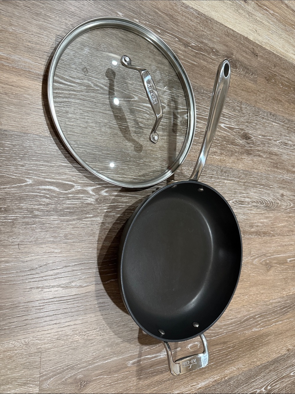10.5 Inch All-Clad Nonstick Pan with Lid